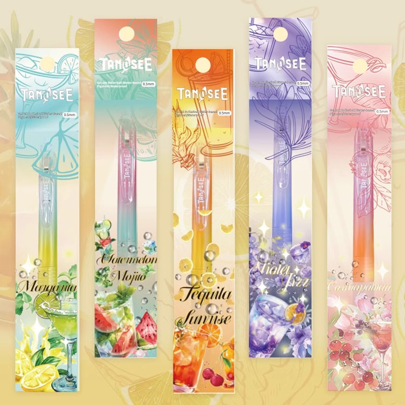Pentel Pen Energel - TANOSEE TS-JJ15 Cocktail Limited Gradient Color