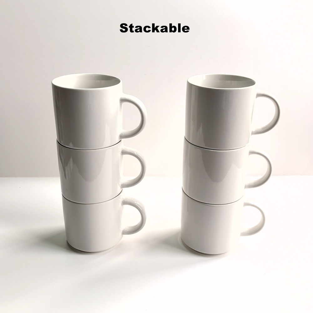 ReadStar 6PCS Stakable Pure Wh - Sublimation Mug White review and price