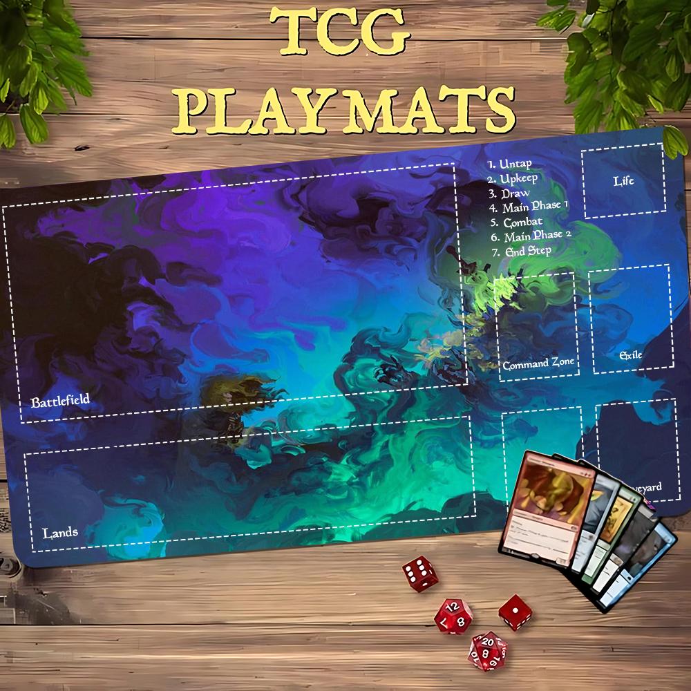 35x60 Nebula Land Card Playmat - Door Mat Blank review and price