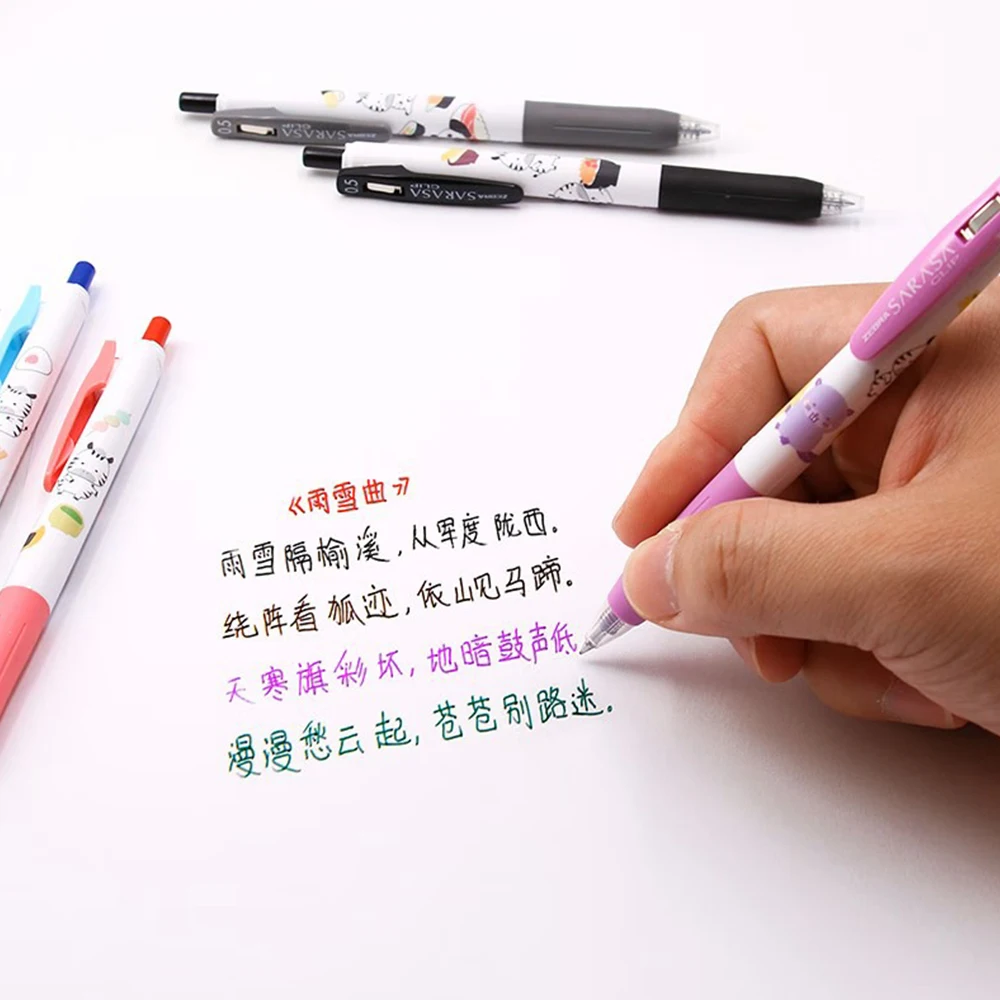 5pcs Japan ZEBRA Color Gel Pen - Zebra Pen Mildliner review and price
