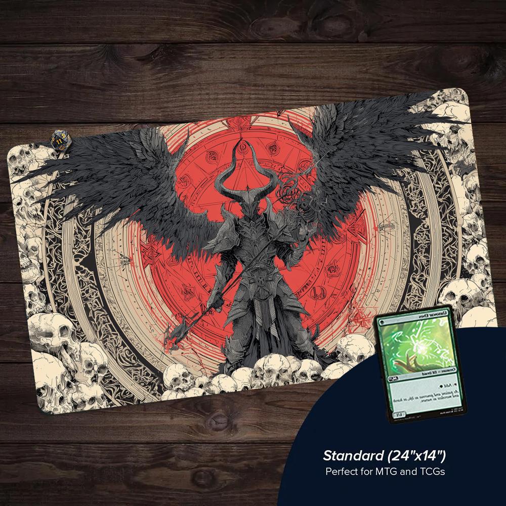 Gothic-style Goat-headed Demon - Door Mat Blank review and price