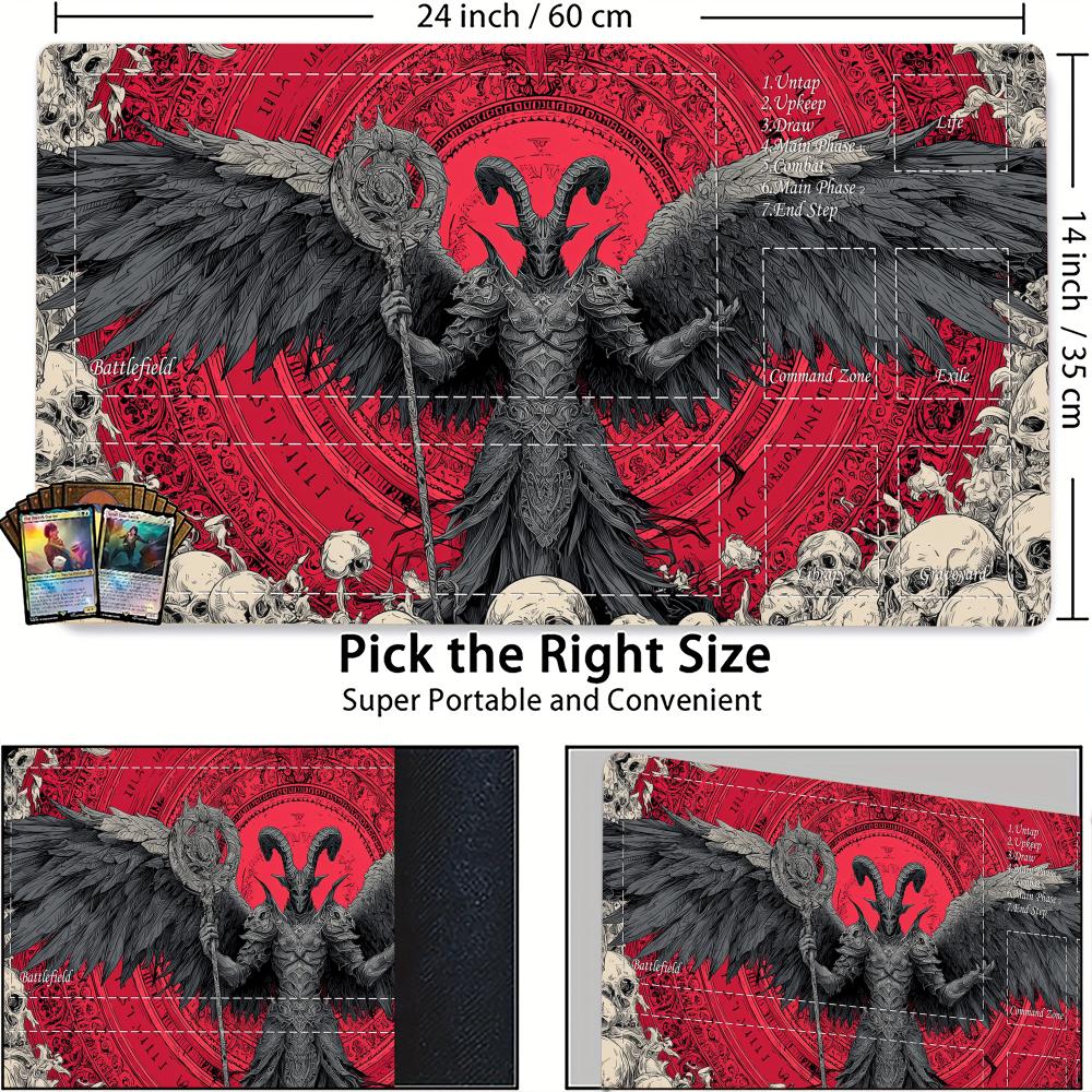 Gothic-style Goat-headed Demon - Door Mat Blank review and price