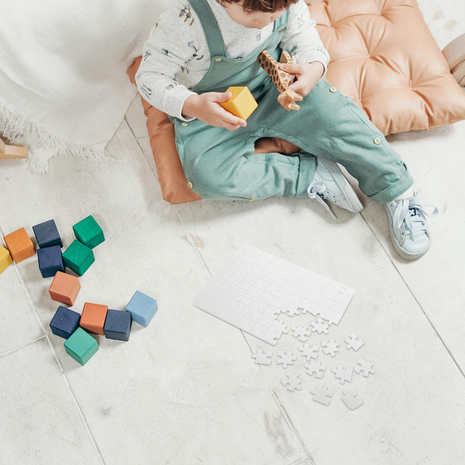 4Sheets Blank Puzzle Sublimati - Puzzle Blank White review and price