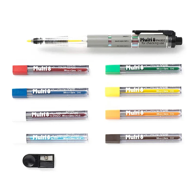 Japan Pentel Multi+8 Mechanica - Pentel Pen Energel review and price